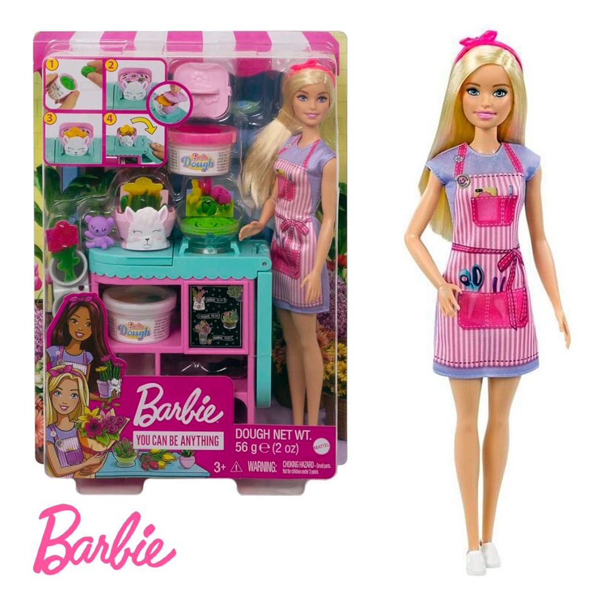 BARBIE - Barbie Set de Tienda de Flores