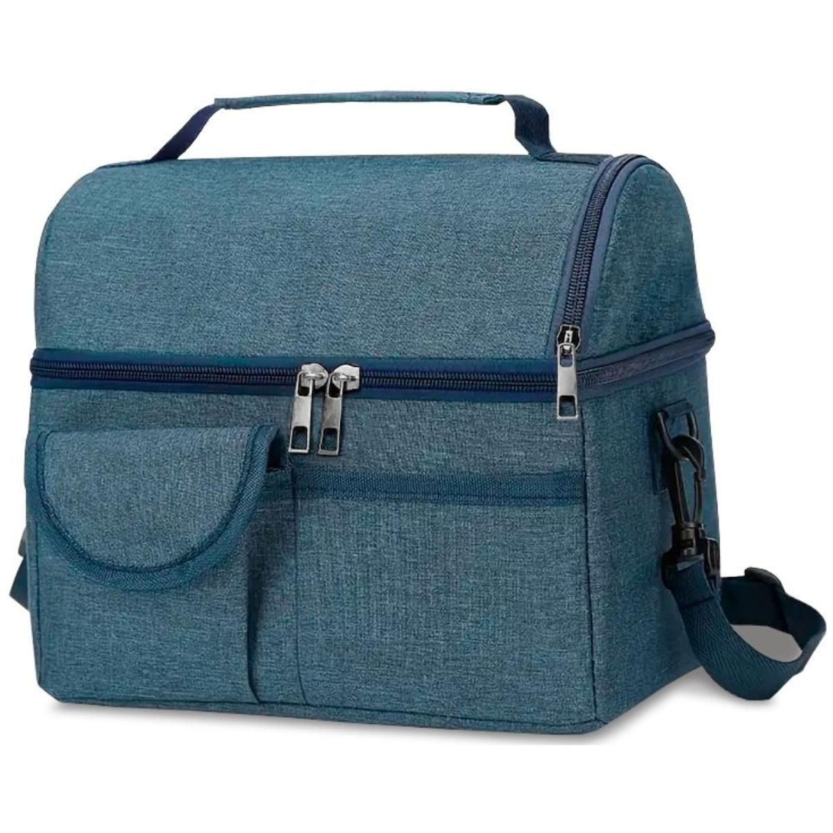 MINARI - Lonchera Térmica Bolsa Almuerzo Impermeable con Correa Portátil AZ LF1