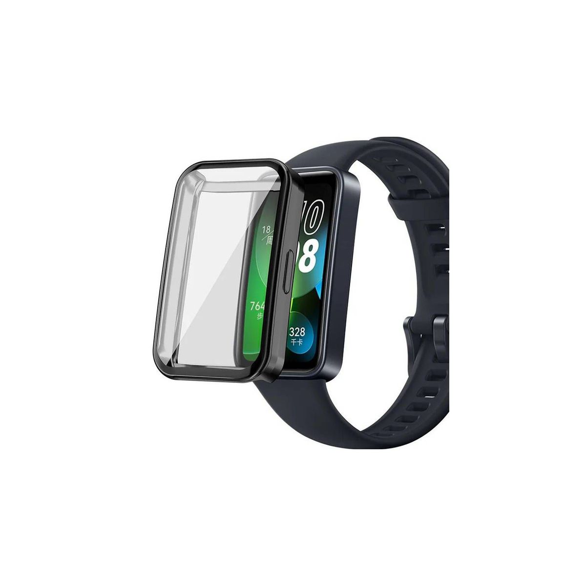 GENERICO - Case Protector 360 Para Huawei Band 8 - Negro