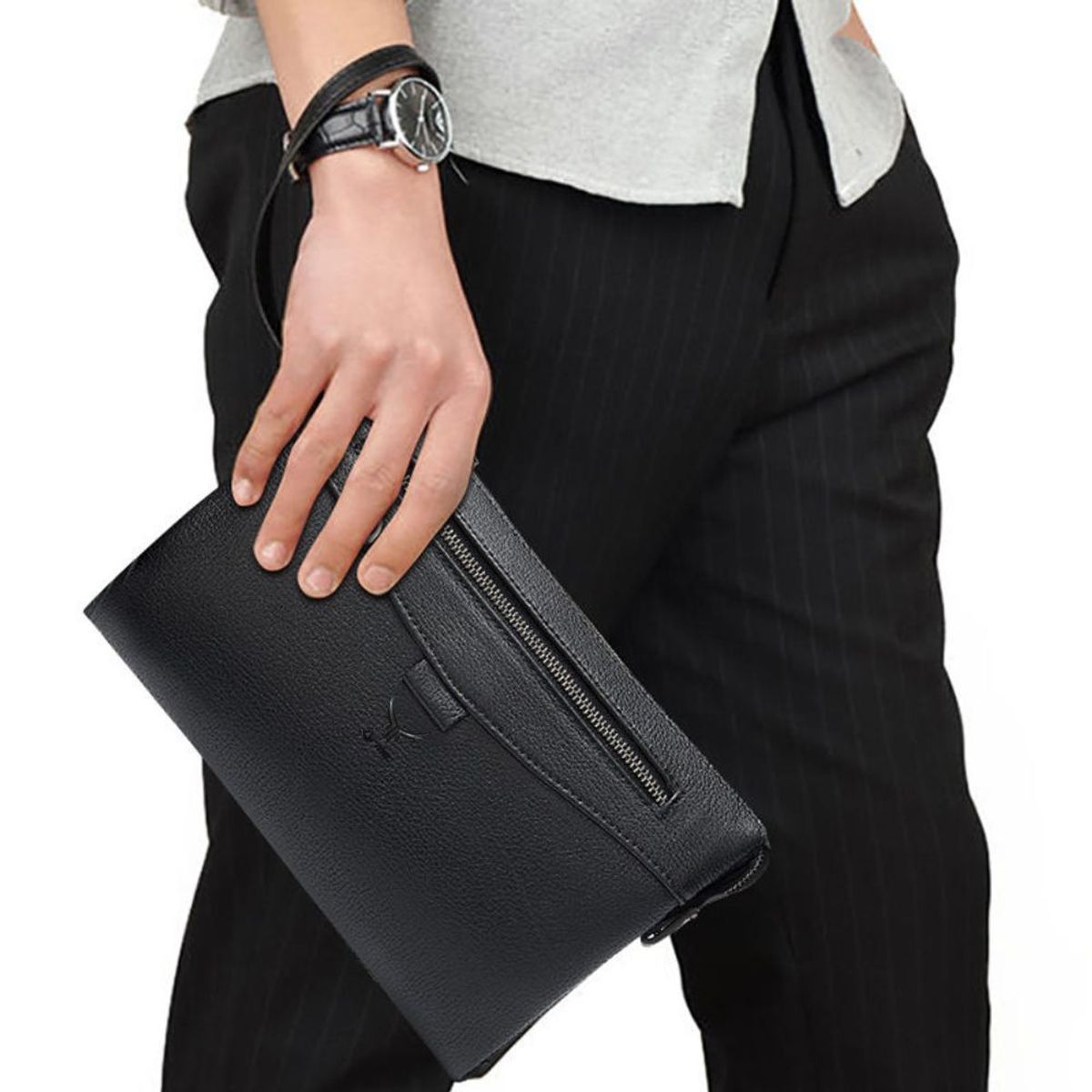 ARMUZ - Clutch - organizador de cuero vacuno 8986