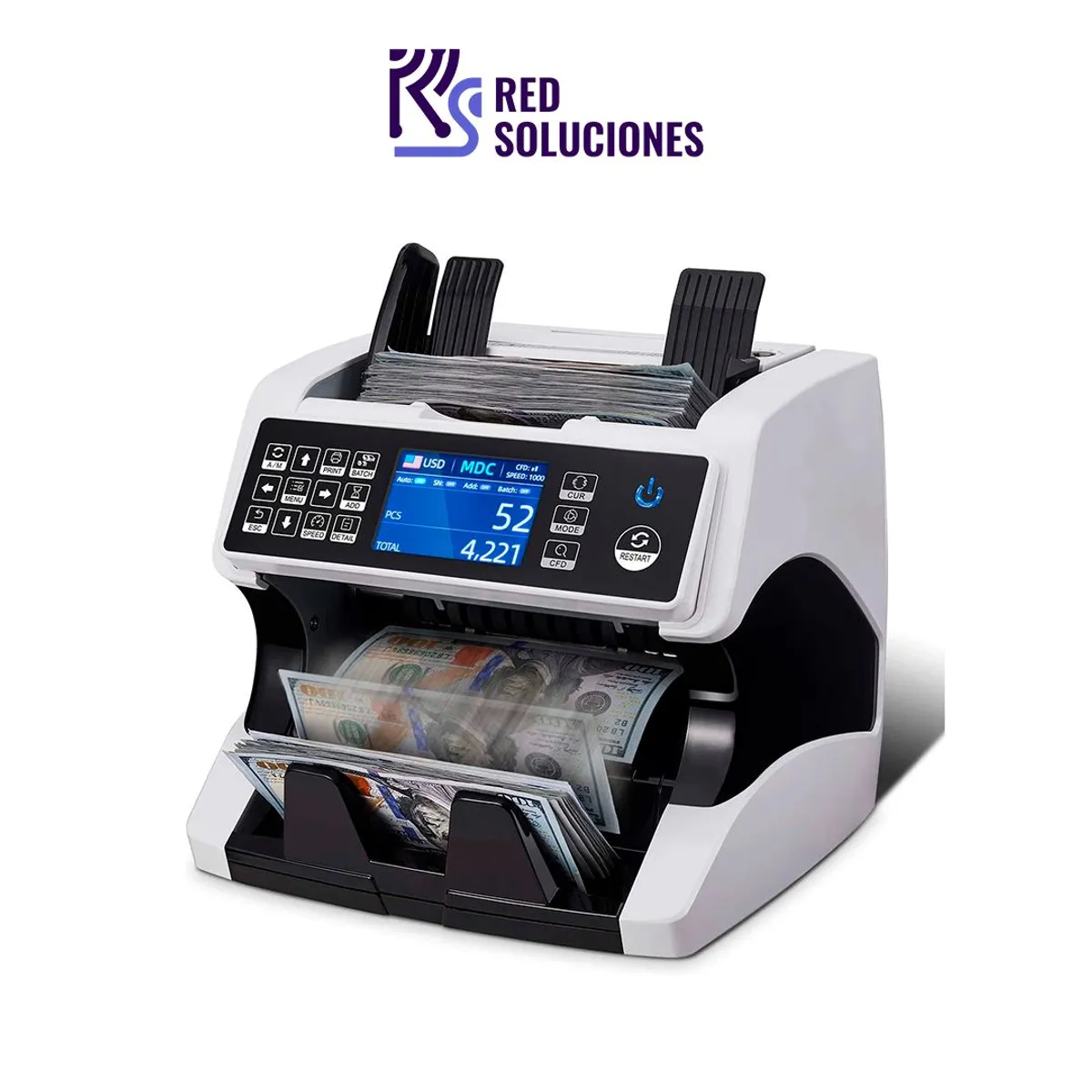 REDPOS - Contador y detector de Billetes REDPOS RED-920