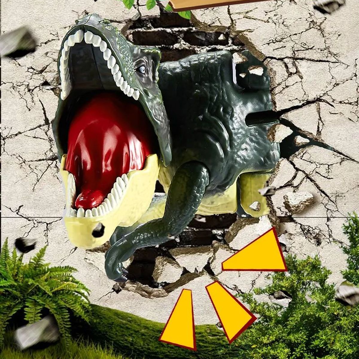 GENERICO - JUGUETE DINOSAURIO ZA ZA ORIGINAL T-REX - COLOR VERDE