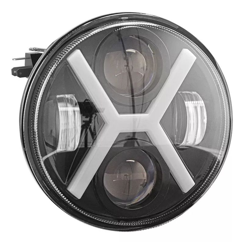 GENERICO - Faro Led De 7Inch Sportster Daymaker Para Harley auto moto