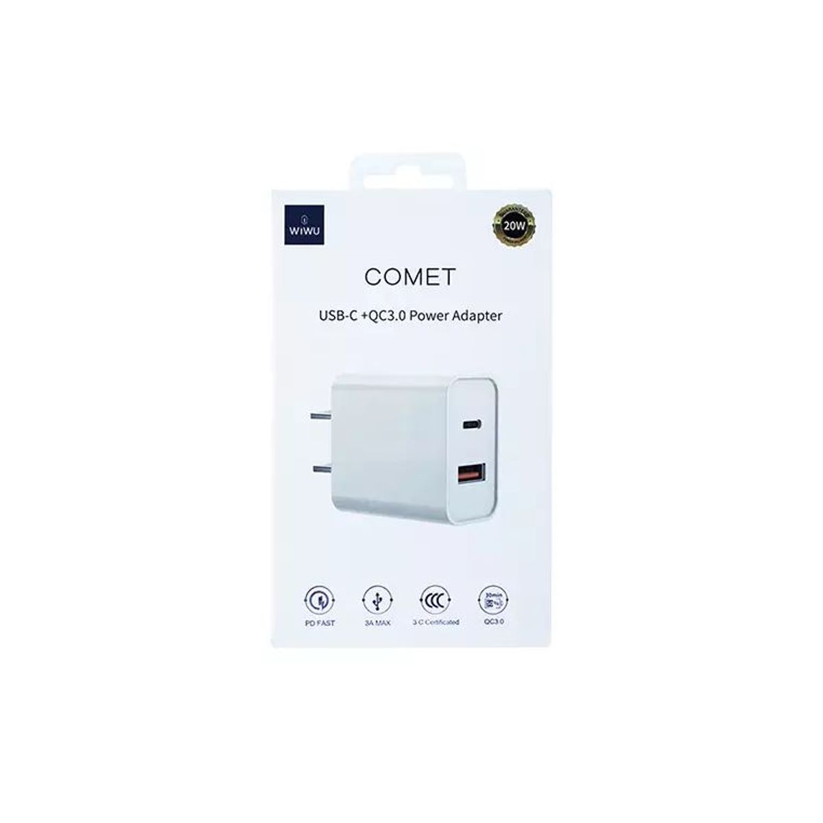 WIWU - POWER ADAPTER 20W RY-U20- WIWU