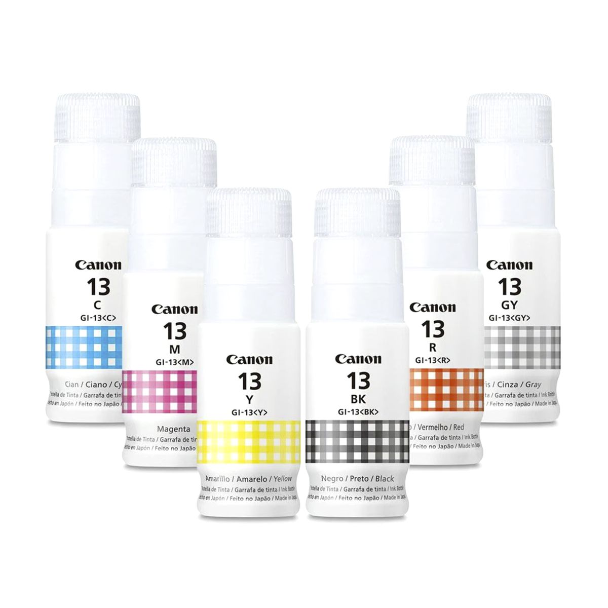 CANON - KIT TINTAS CANON GI-13 GY PARA PIXMA G510/G610 P/N: 4695C003AA