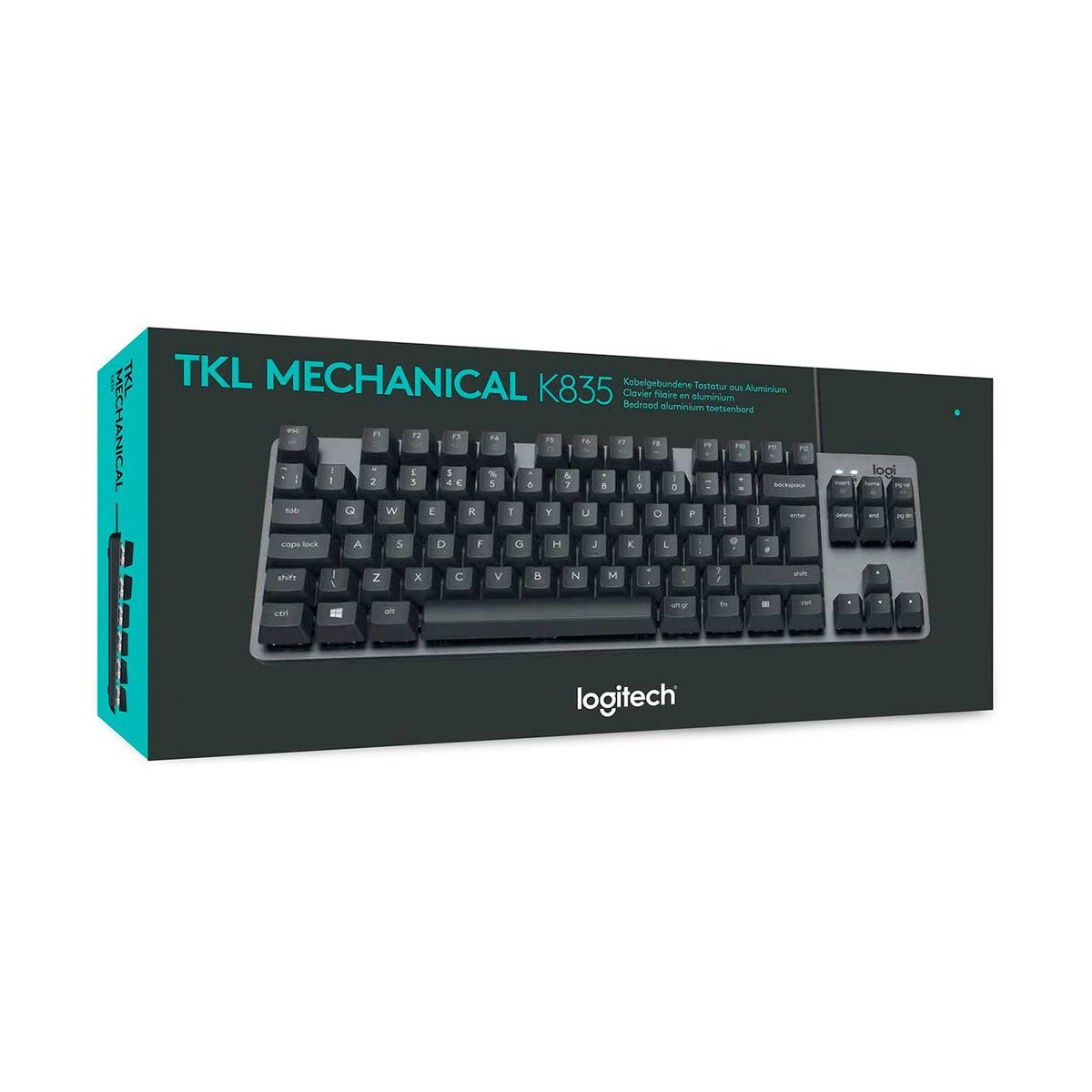 LOGITECH - Teclado Mecanico Logitech K835 Tkl Negro
