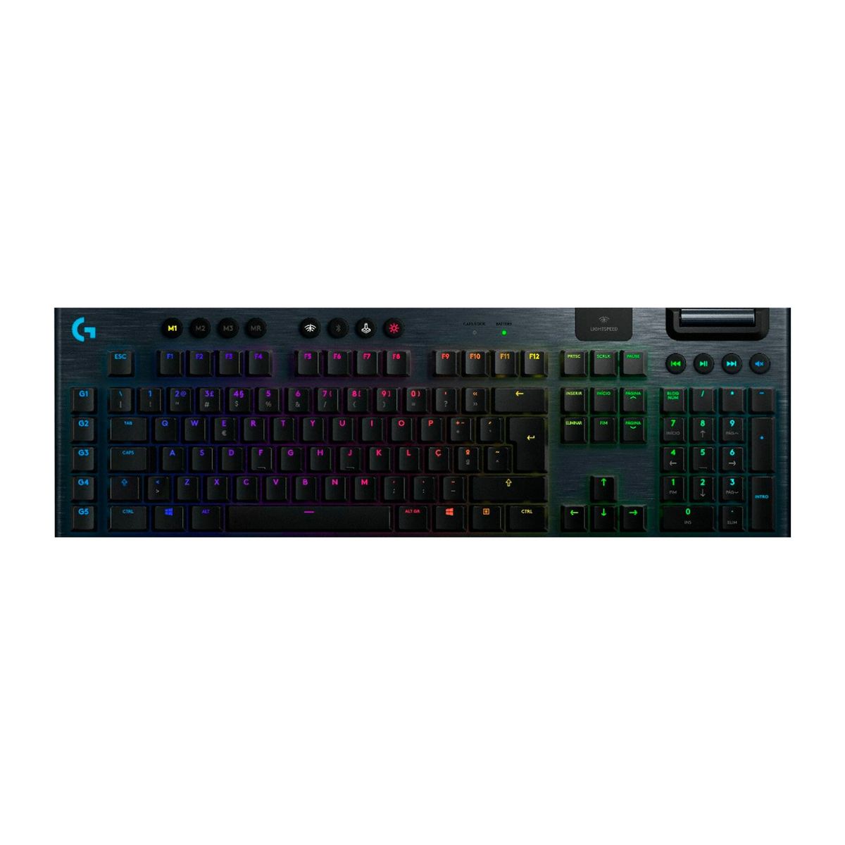 LOGITECH - Teclado Gamer Logitech G915 Lightspeed Wireless Rgb
