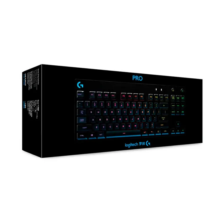 Teclado Logitech Pro Keyboard Rgb Usb Black | Sodimac Perú