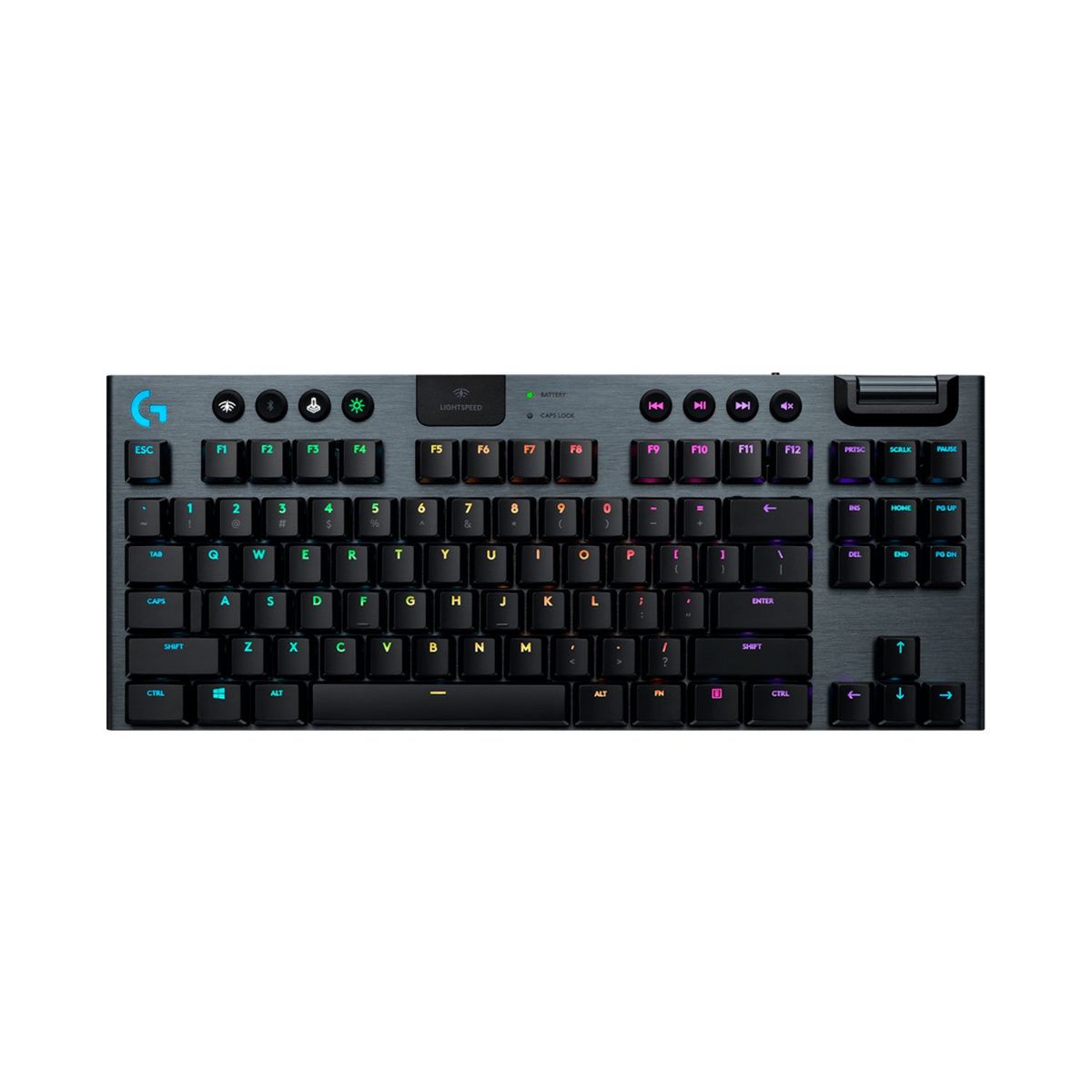 LOGITECH - Teclado Gamer Mecánico Logitech G915 Tkl Black