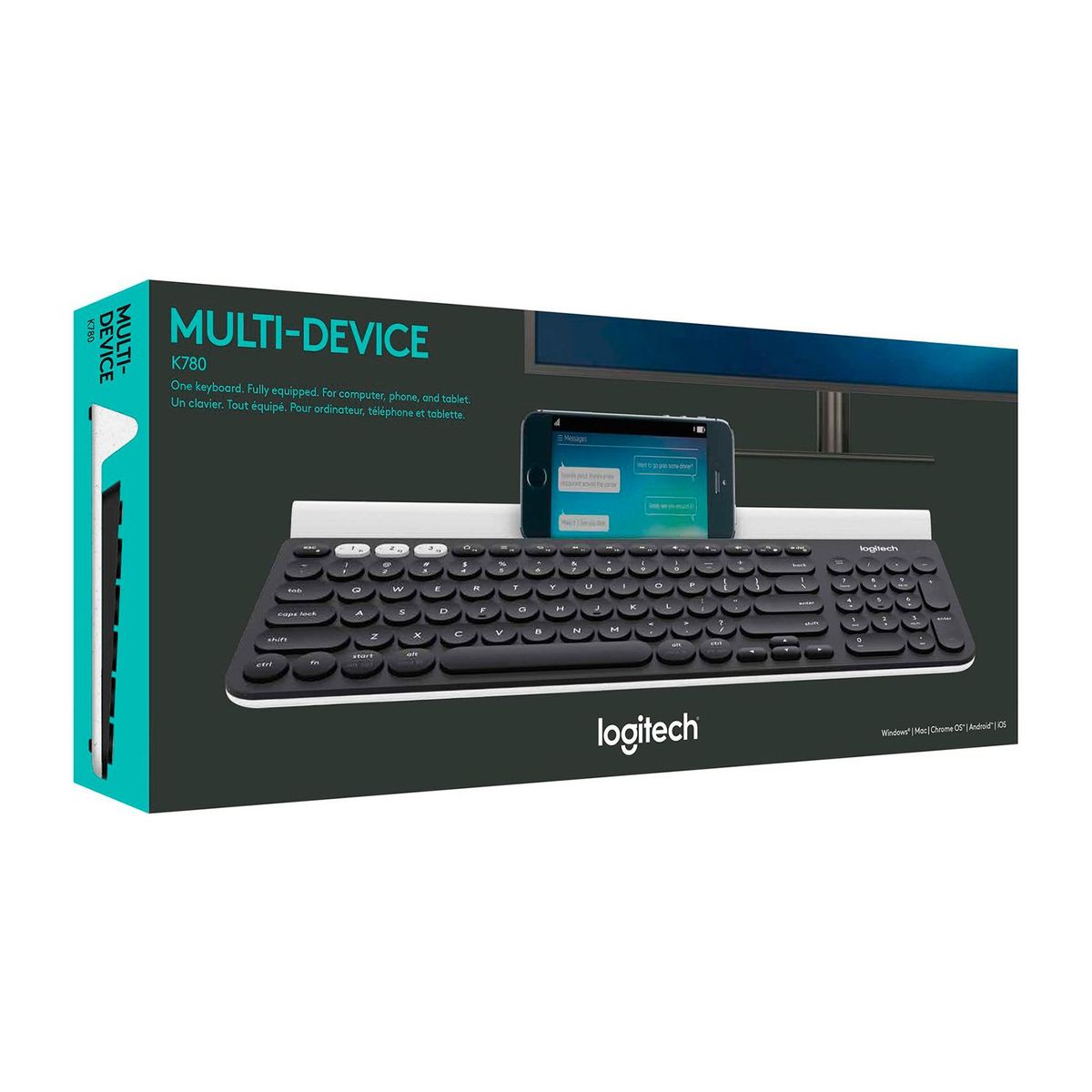 LOGITECH - Teclado Logitech K780 Wireless Negro