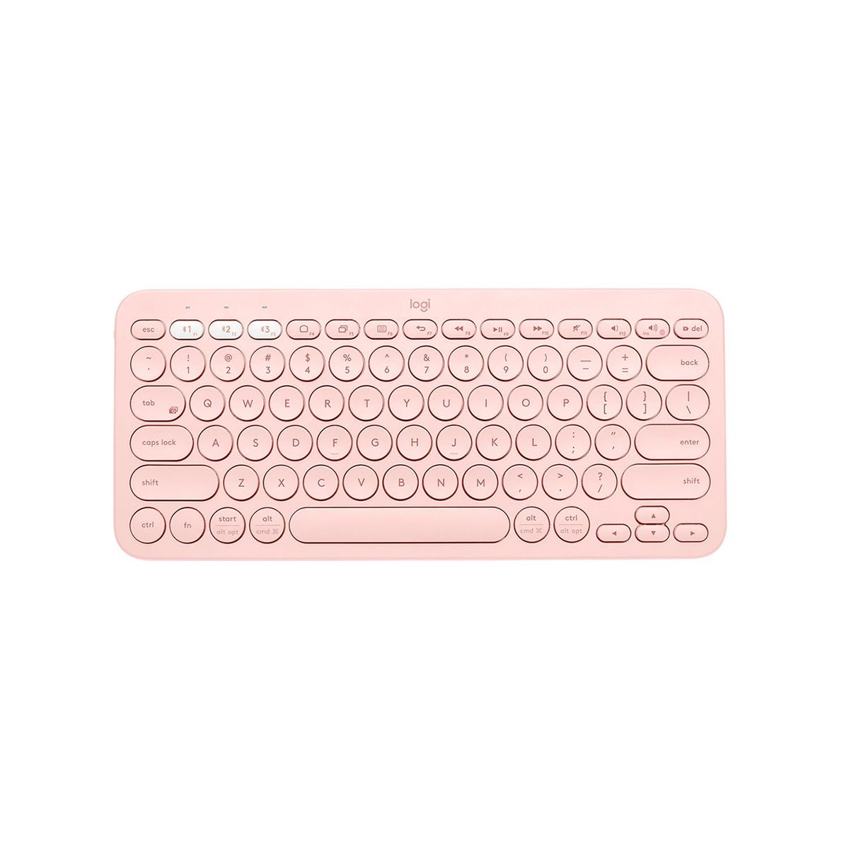 LOGITECH - Teclado Logitech K380 Multi-Device Bt Rose