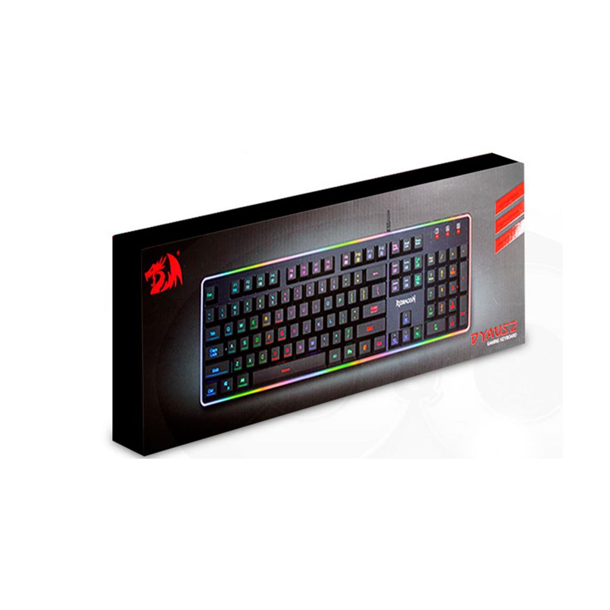 REDRAGON - Teclado Gamer Redragon Dyaus Spanish K509RGB-SP Black