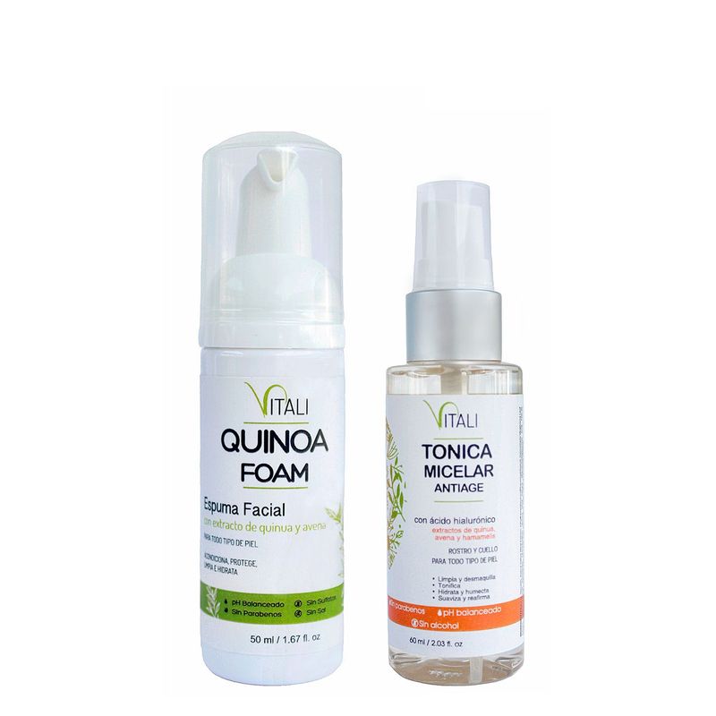 VITALI - Tratamiento Limpiador Facial Espuma  Tónica_123