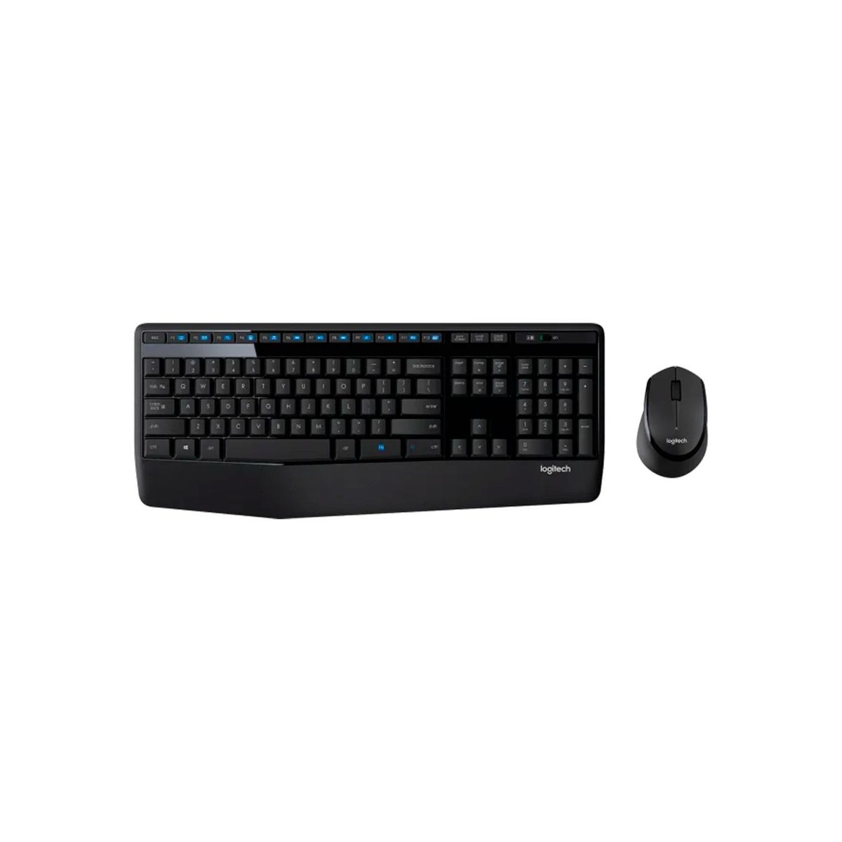 LOGITECH - Teclado Logitech + Mouse Mk345 Wireless Usb Sp Black