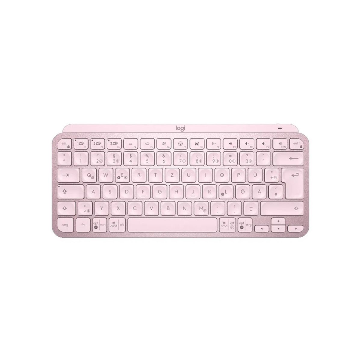 LOGITECH - Teclado Logitech Mx Keys Mini Multi-Device Bt Iluminado Rosa Sp