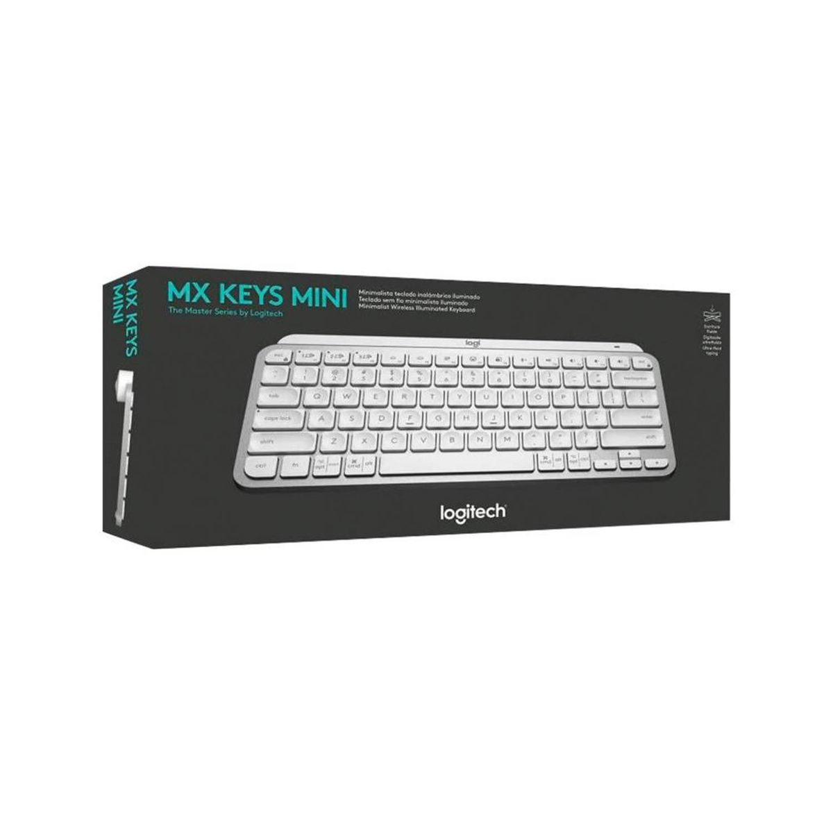 LOGITECH - Teclado Logitech Mx Keys Mini Multi-Device Bt Iluminado Pale Grey Sp