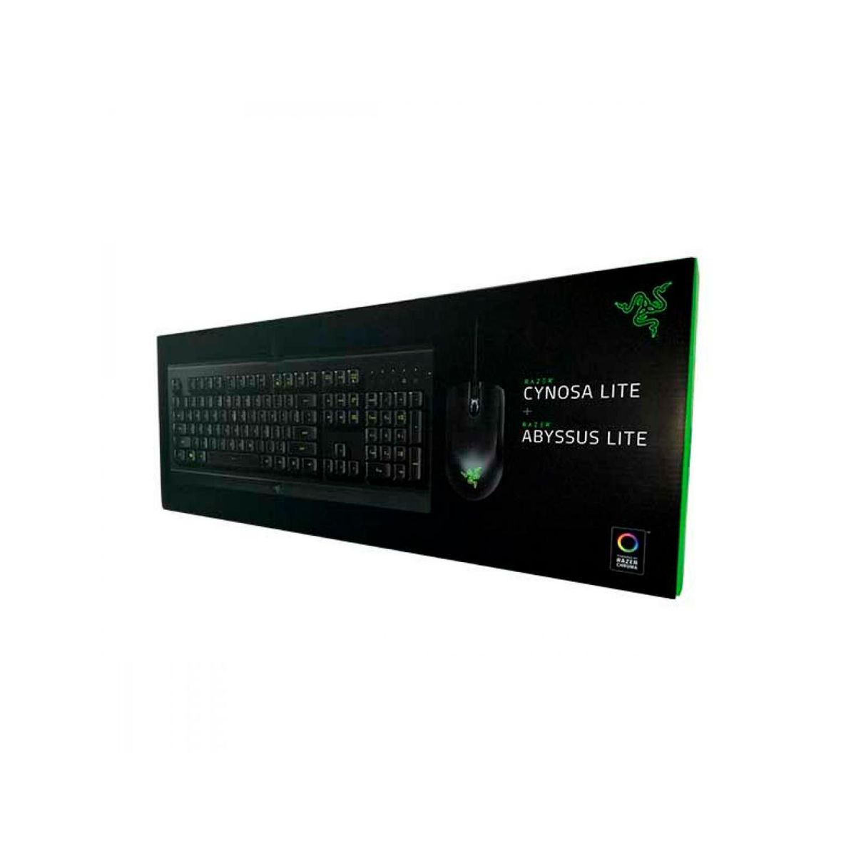 RAZER - Teclado Razer Cynosa Lite + Abyssus Lite Sp Chroma