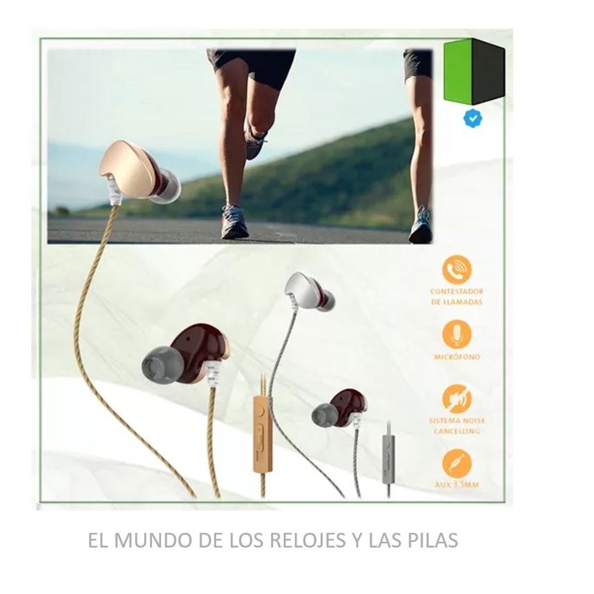 KOLKE - AURICULARES KOLKE SPORTS LINEA ACTIVE METALLIC  KOA-304