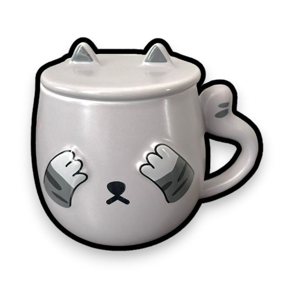 GENERICO - TAZA GATITO KAWAII DE 500ML