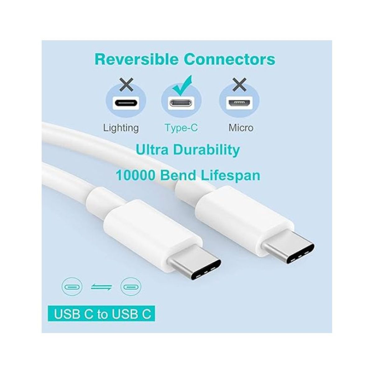 Cargador genérico de carga rápida 20w tipo c USB-c para Iphone 15, marca GENERICO - Foto 2
