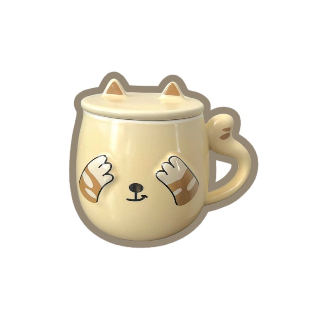 GENERICO - TAZA GATITO KAWAII DE 500ML