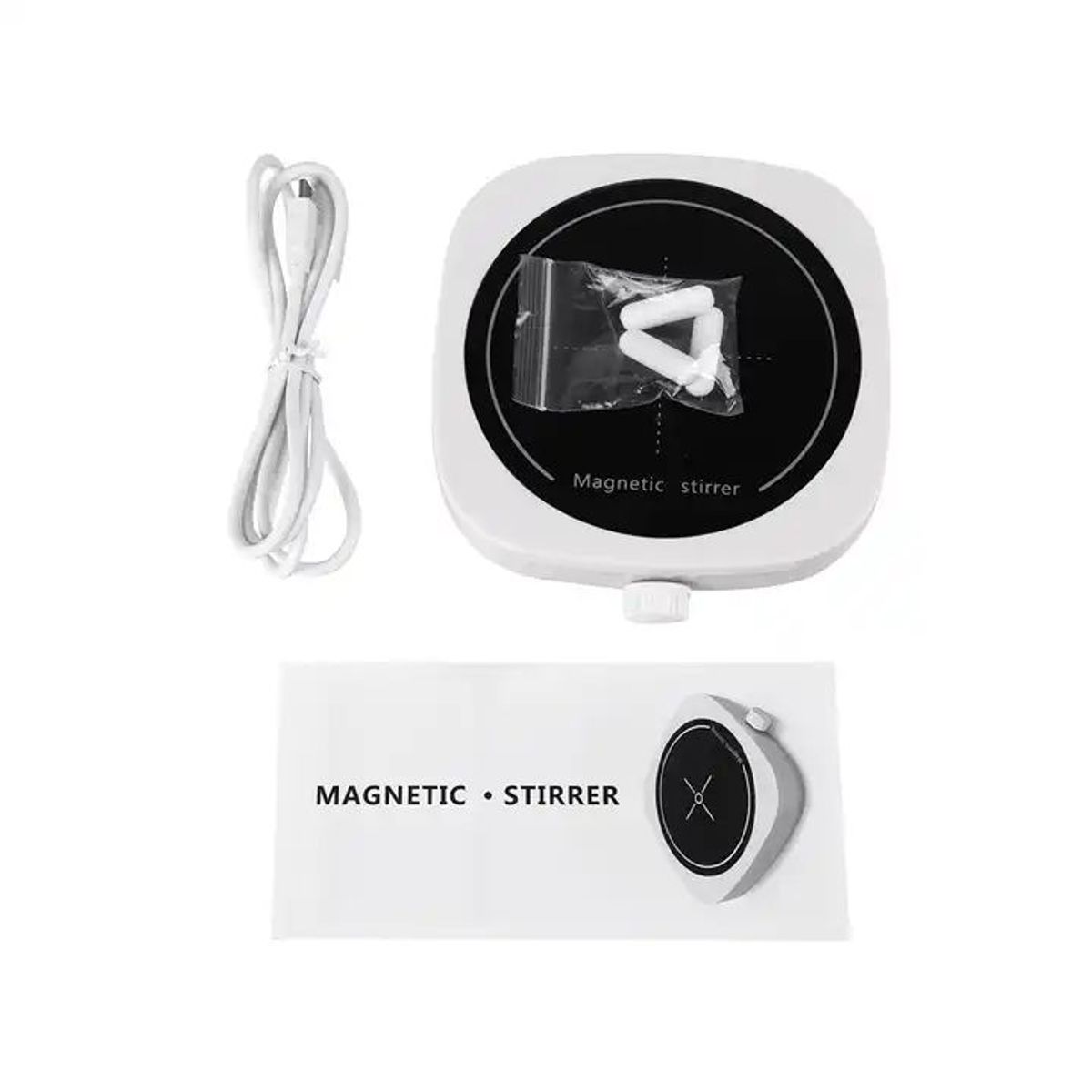 GENERICO - Agitador Magnético De Laboratorio Con Barra Y Display