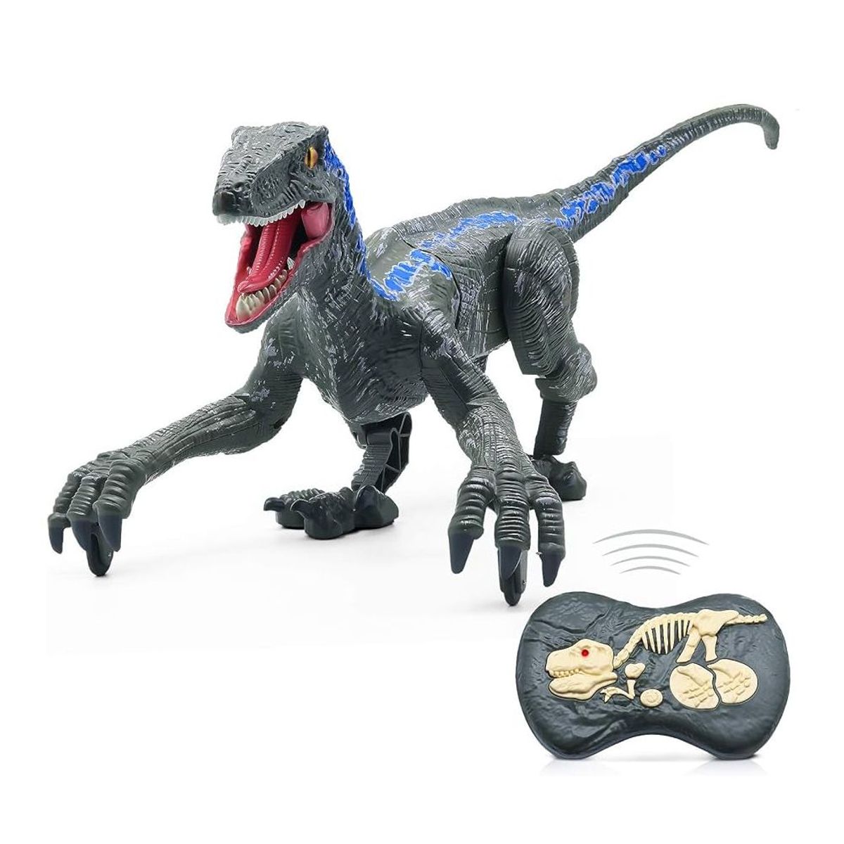 GENERICO - Dinosaurio Velociraptor Con Control Remoto