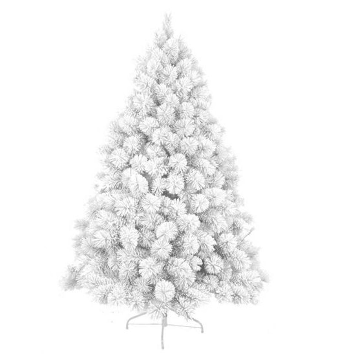 GENERICO - ARBOL NAVIDEÑO BLANCO SUPER PREMIUM NEVADO 1.80 M