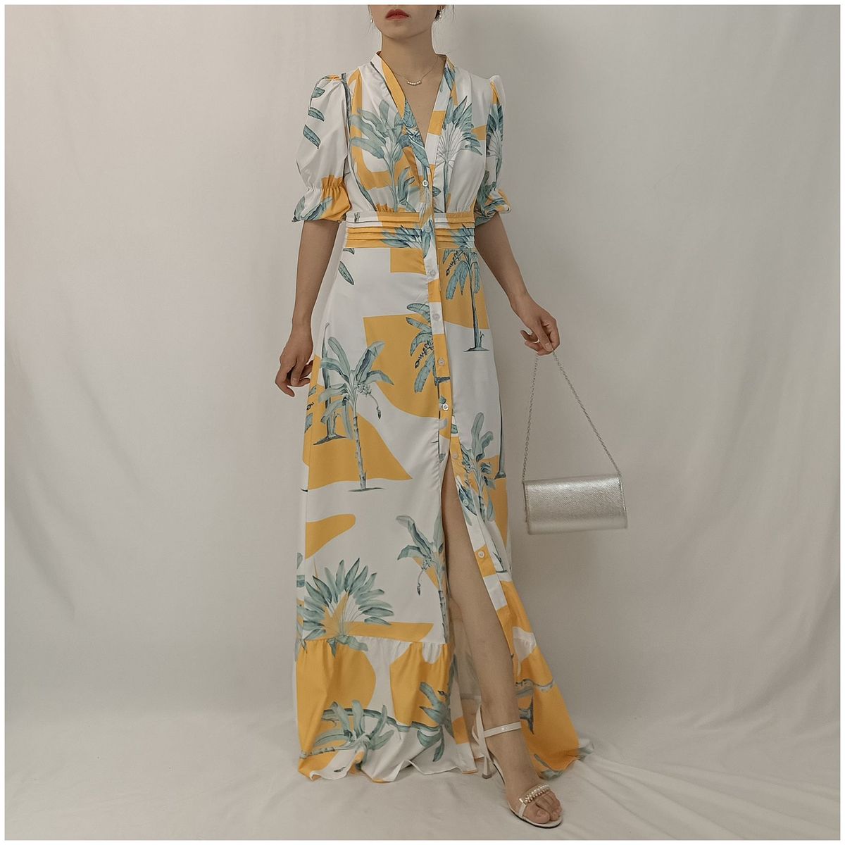 RINODERINA - Vestido Casual Largo Moda Mujer RinoDeRina - Regalo