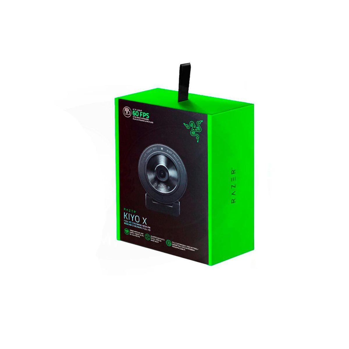 RAZER - Camara Gamer Razer Kiyo X Streaming Fhd 1080P Usb Black