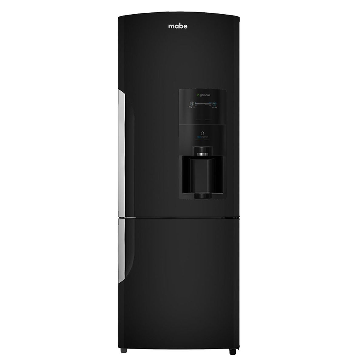 MABE - Refrigerador Bottom Freezer 357 L Netos Black Steel Mabe - RMB400IAPRP0