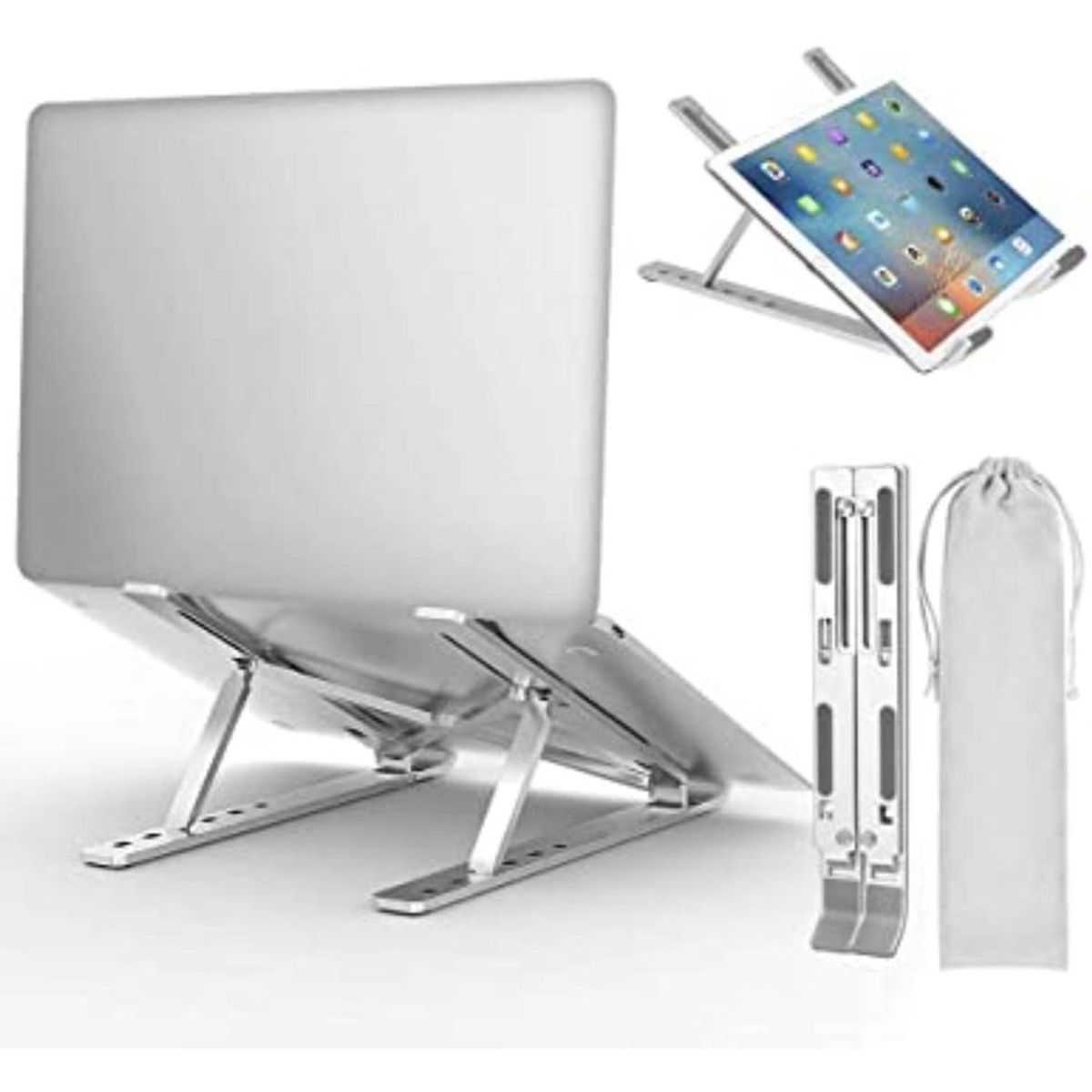 GENERICO - SOPORTE DE ALUMINIO PARA LAPTOP