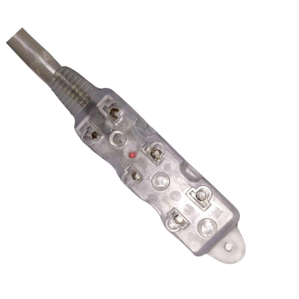 HOME LIGHT - Extension electrica vulcanizado 15 metros 3 tomas gris Home Light