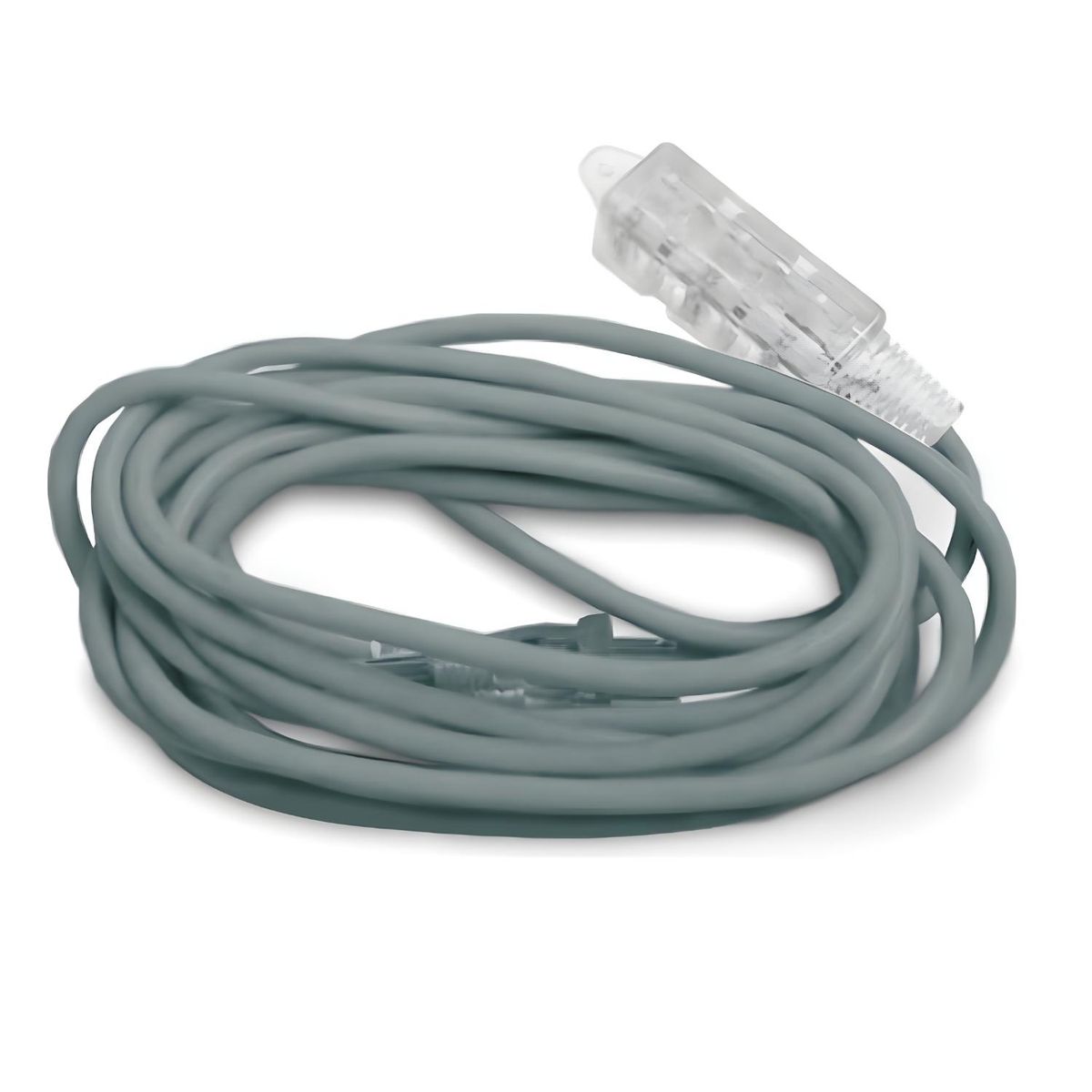 HOME LIGHT - Extension electrica vulcanizado 5 metros 3 tomas gris Home Light