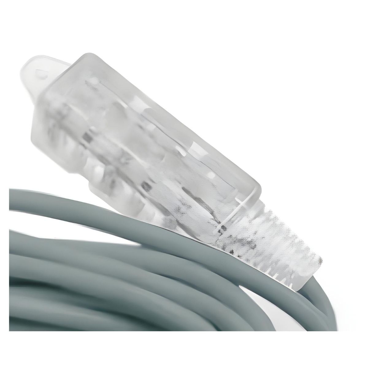 HOME LIGHT - Extension electrica vulcanizado 5 metros 3 tomas gris Home Light