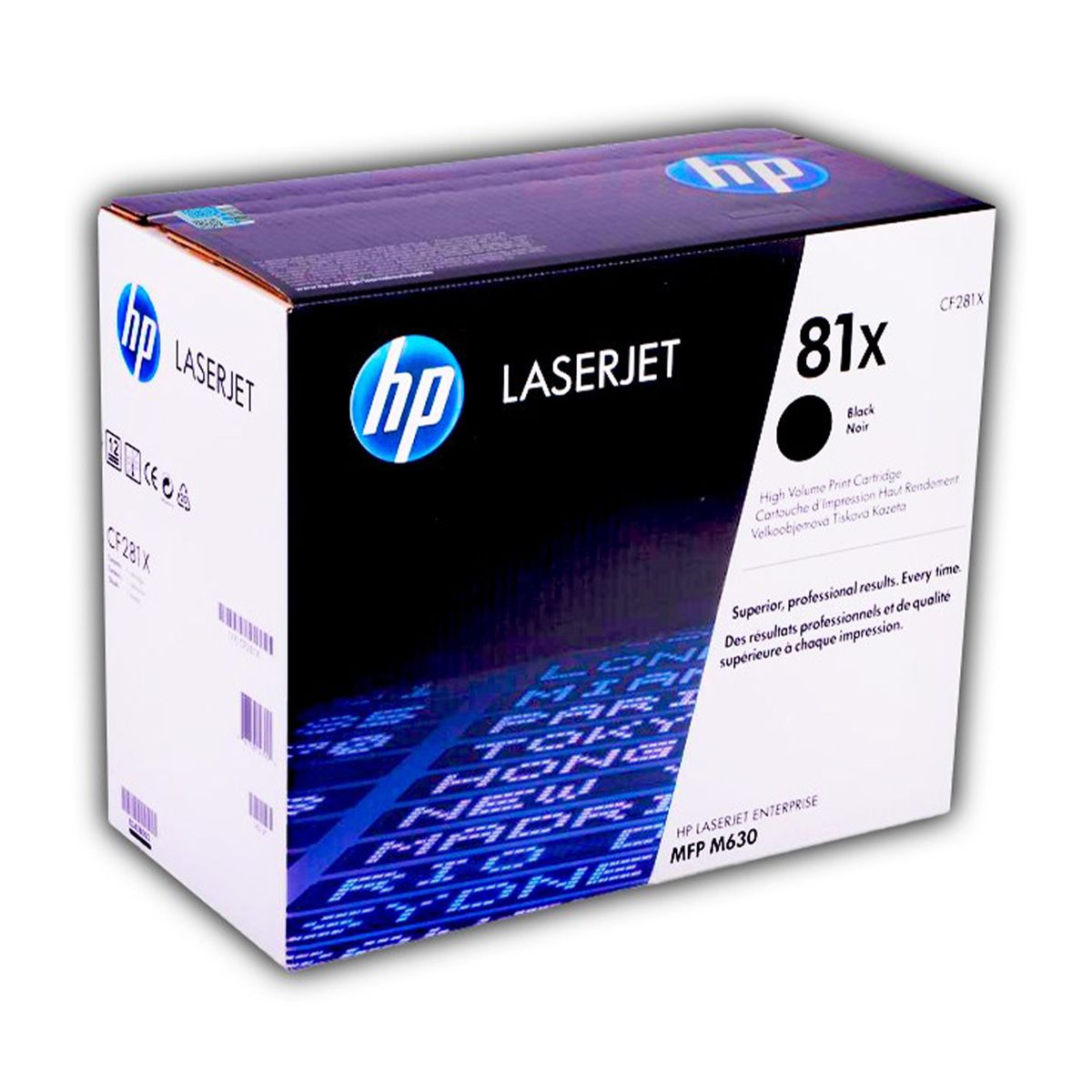 HP - TONER HP 81X LASERJET M630/M605N/M605DN/M605X/M606X NEGRO P/N: CF281X