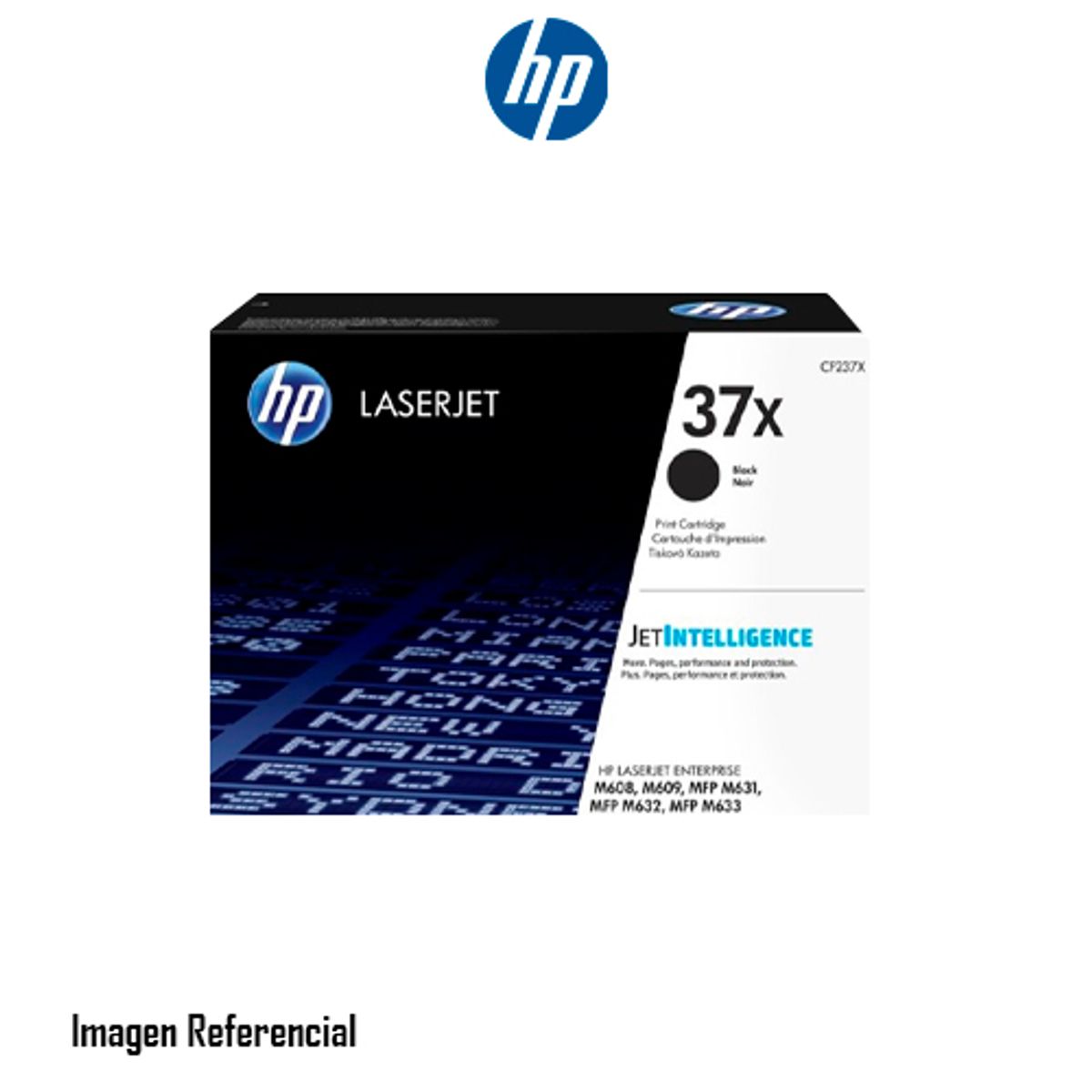 HP - TONER HP 37X LJ M608DN/M609/M631DN/M632/M633 NEGRO P/N: CF237X