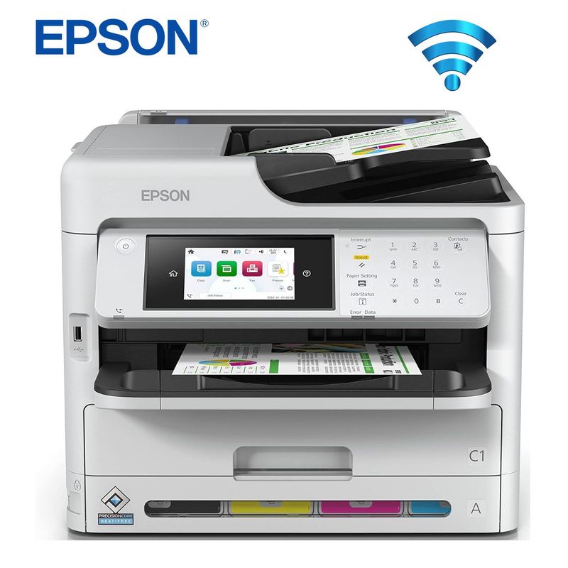 EPSON - Impresora Epson WorkForce Pro WF-C5890 Multifuncional LAN WiFi USB
