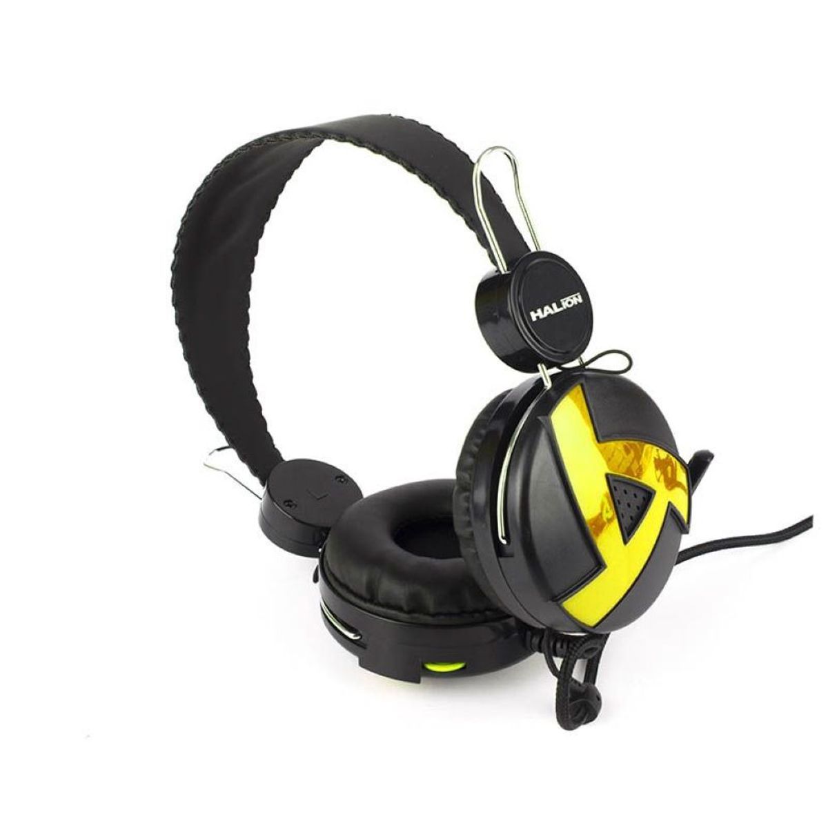 HALION - Auricular Halion HA-211 Negro con Amarillo