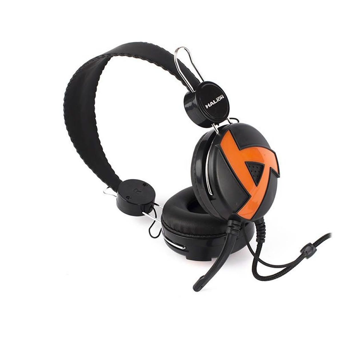 HALION - Auricular Halion HA-211 Negro con Naranja
