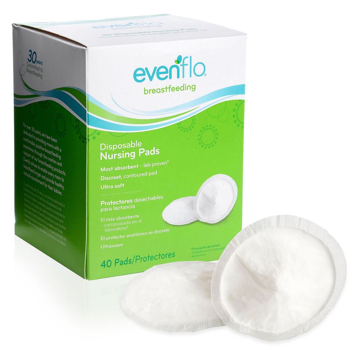 EVENFLO - Protectores de Seno Simply Absorbent x 40