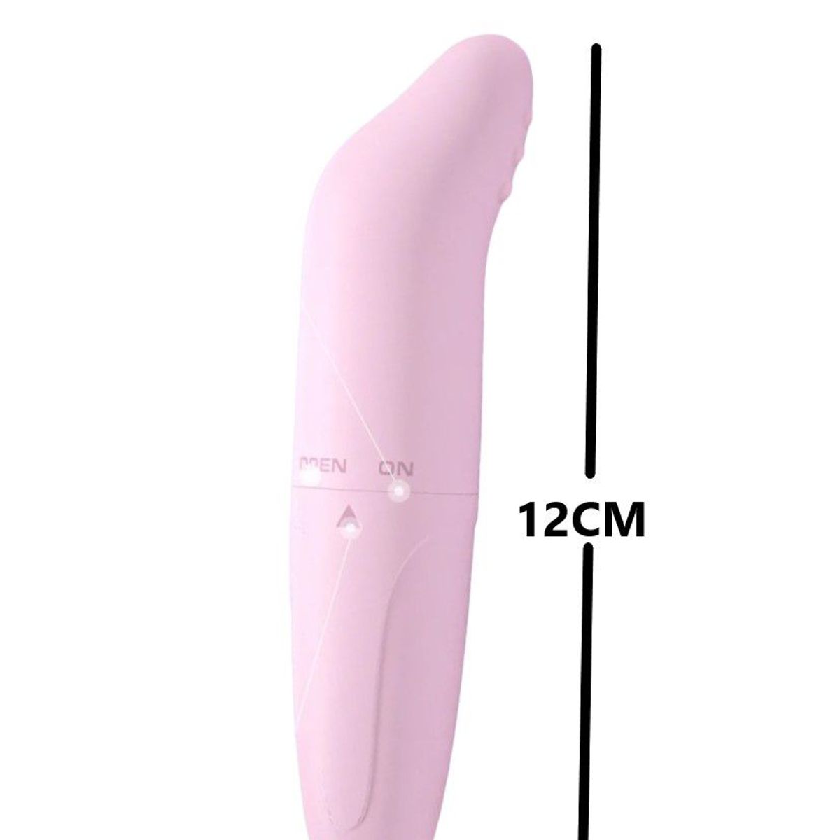 GENERICO - Potente vibrador de 12x25cm a pilas