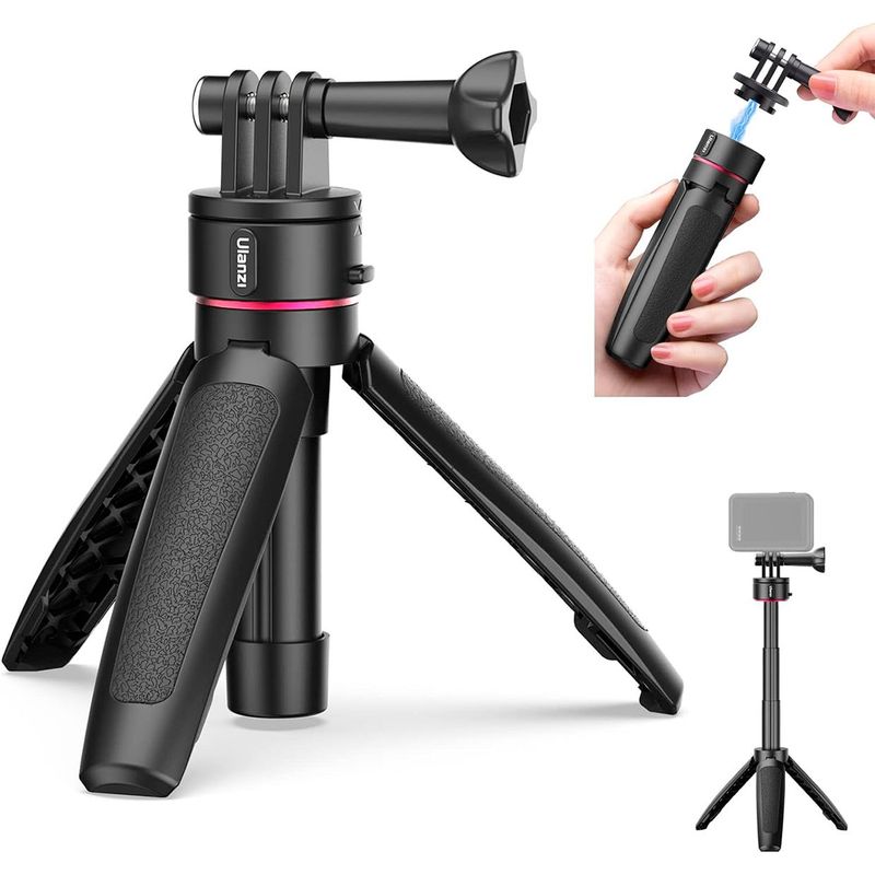 ULANZI - Trípode Palo Selfie Liberación Rápida Gopro Vlog Ulanzi Go-Quick II