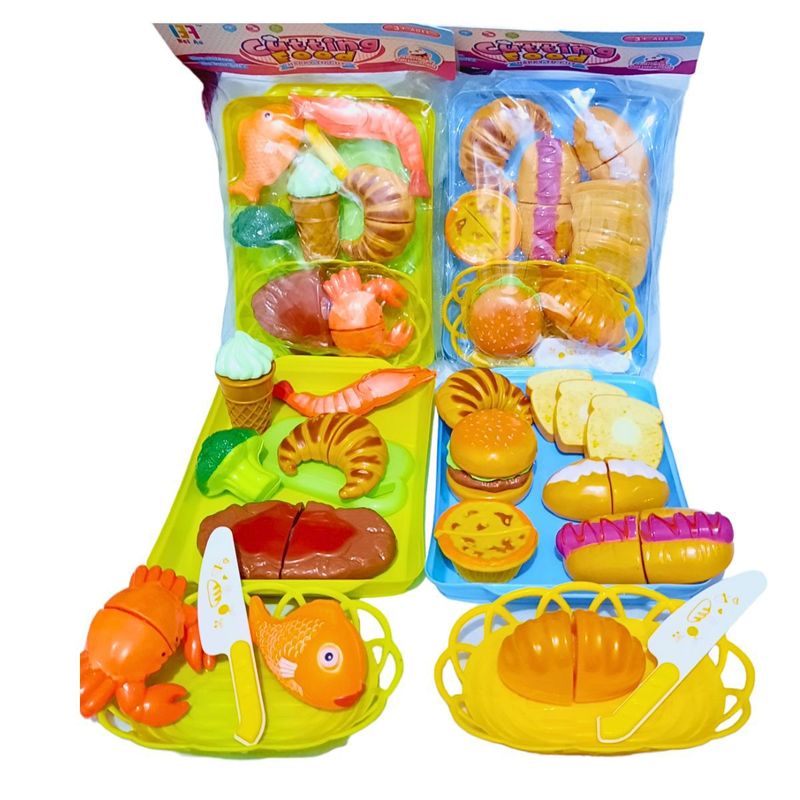 GENERICO - JUGUETE DE ALIMENTOS PANADERIA SET DIDACTICO PARA NIÑOS