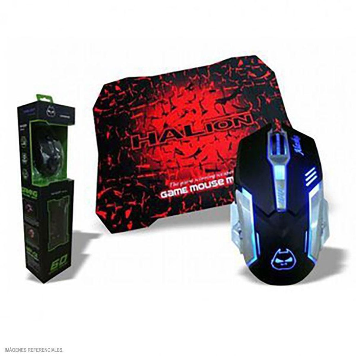 HALION - combo gamer halion mousepad