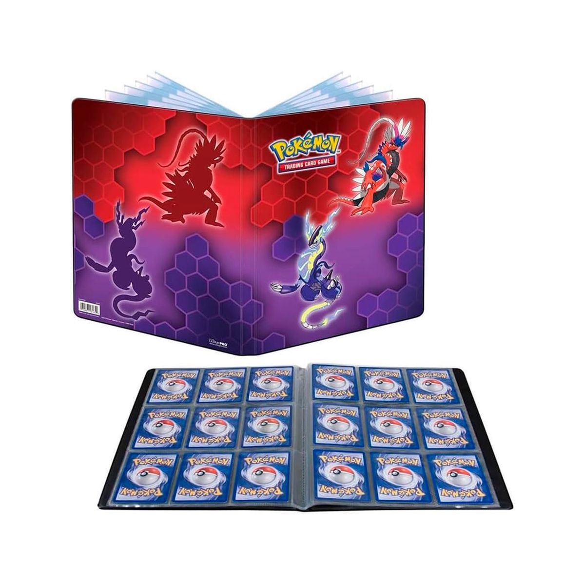 POKEMON - Pokemon Folder Cartas 9 Bolsillo Koraidon Miraidon