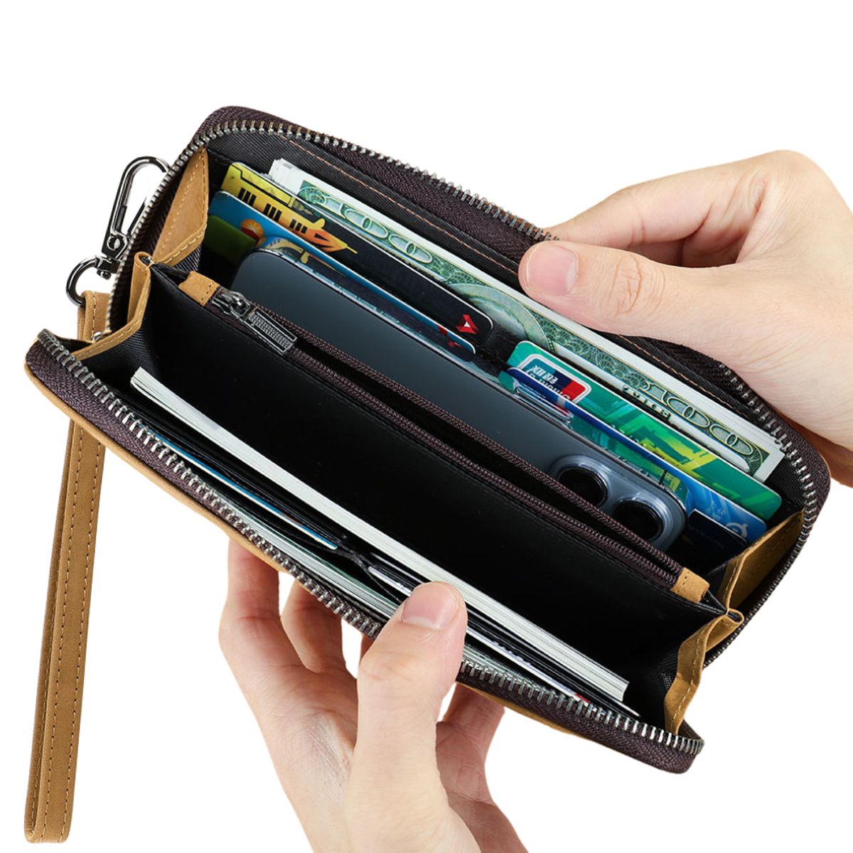 ARMUZ - Billetera Ejecutiva de cuero vacuno 1064 Alta gama