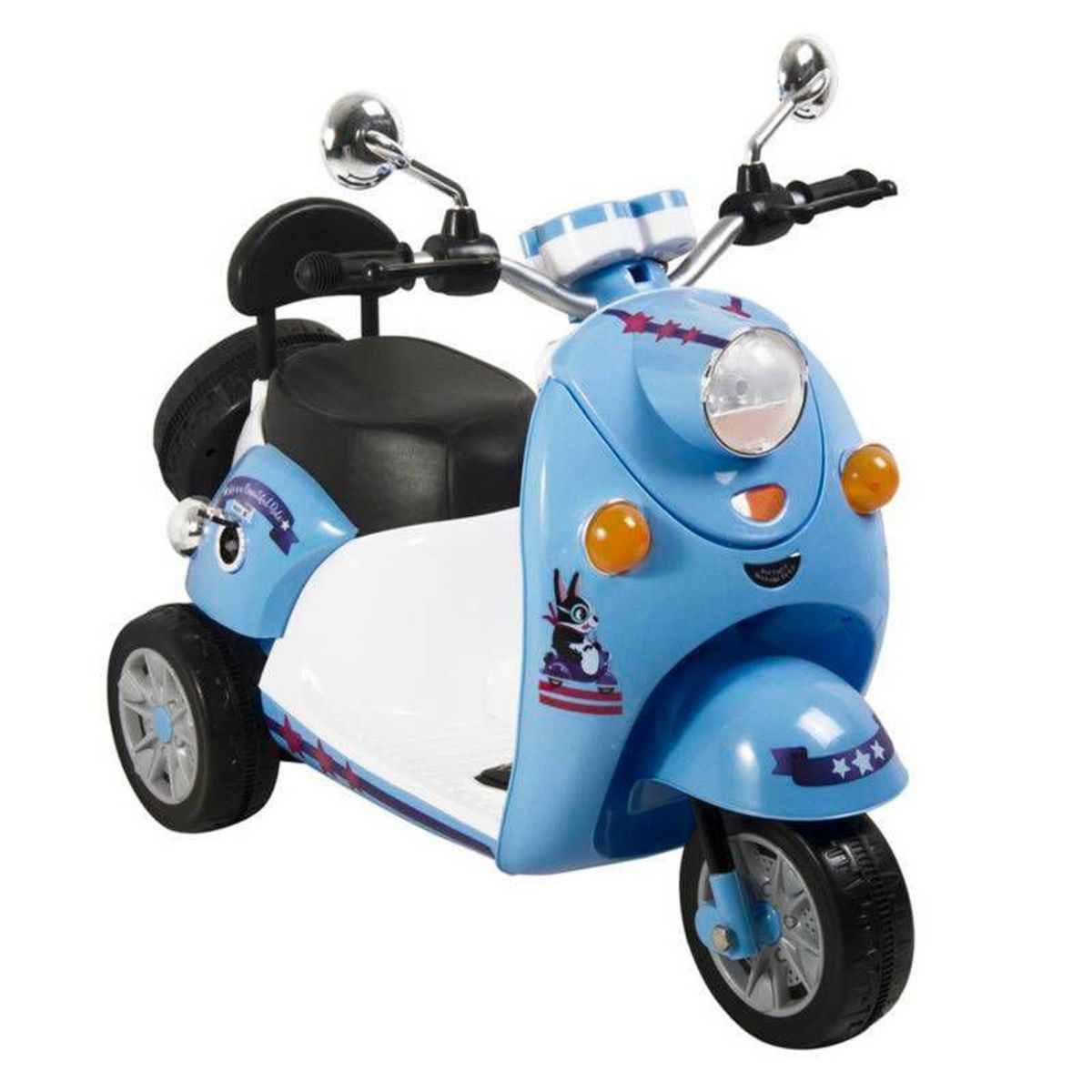 BABY KITS - Moto a Bateria Scooby - Azul