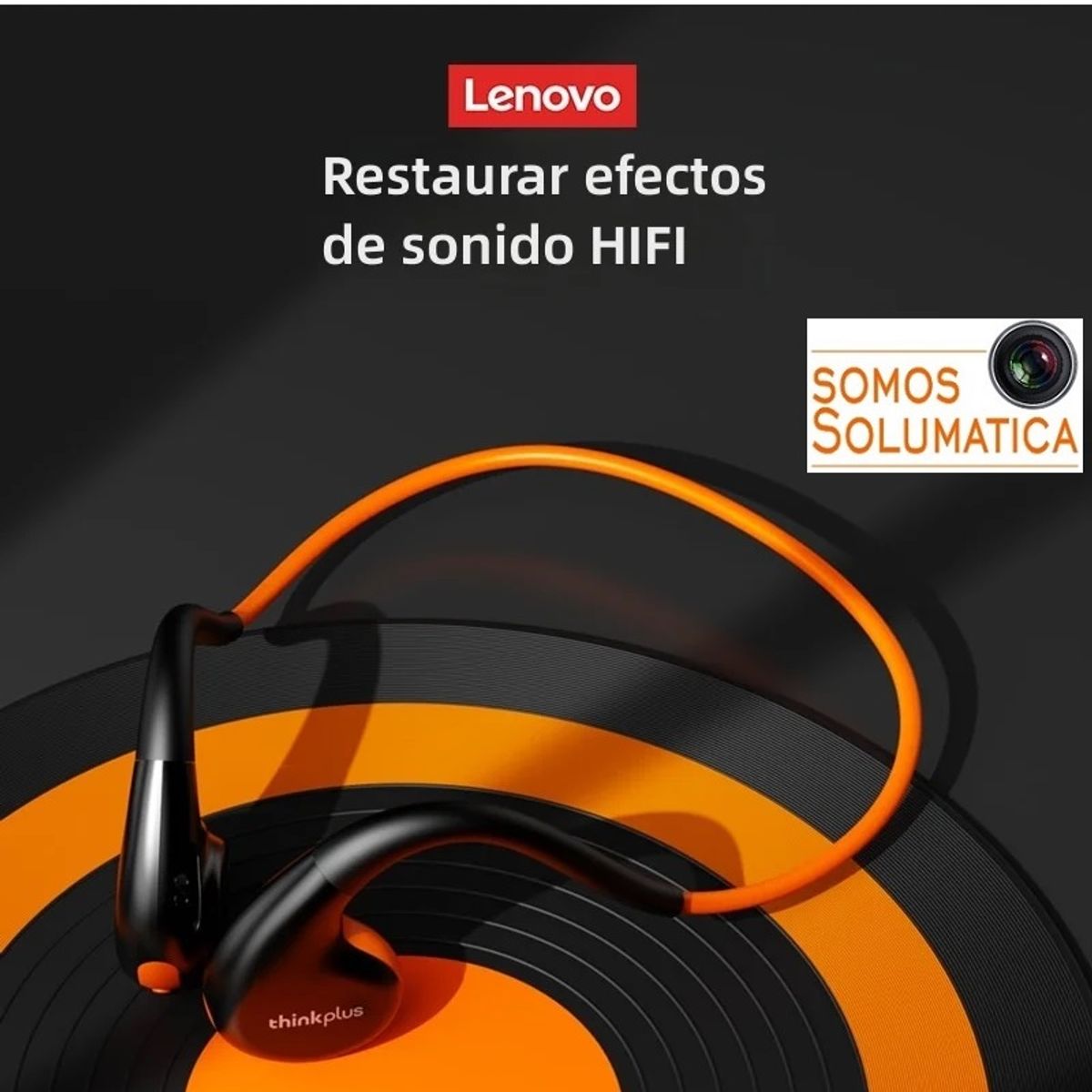 LENOVO - Audífono Bluetooth - Lenovo X7 Conducción Ósea - 10 Horas De Música