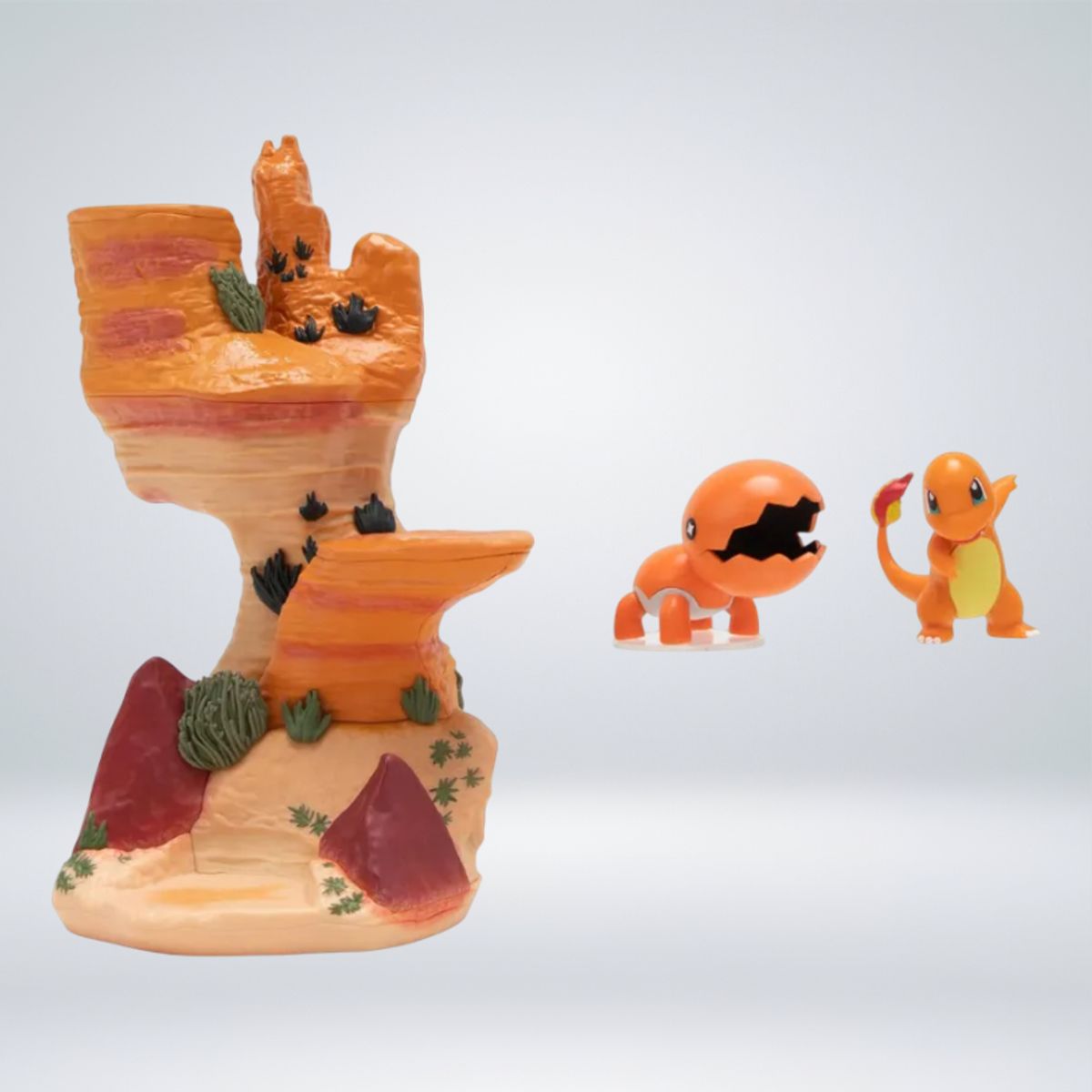 JAZWARES - FIGURA POKEMON SELECT -  TRAPINCH Y CHARMANDER